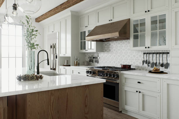 Tile pattern kitchen High Bridge