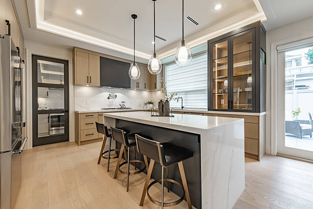 Kitchen backsplash design High Bridge